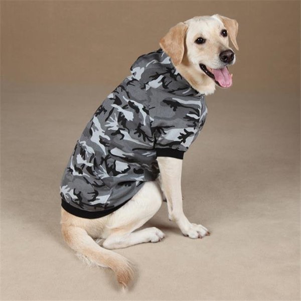 Pet Pals Pet Pals ZA602 16 43 Casual Canine Camo Hoodie Med Green ZA602 16 43